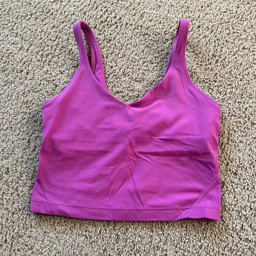 Lululemon align tank top purple size 4